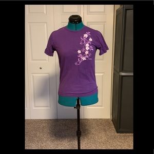 Purple Embroidered Maui Hawaii Shirt